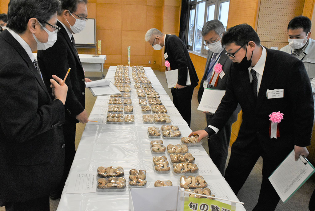 山形県きのこ品評会