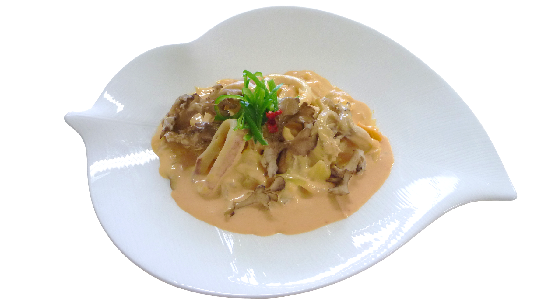 きのこのオーロラソース